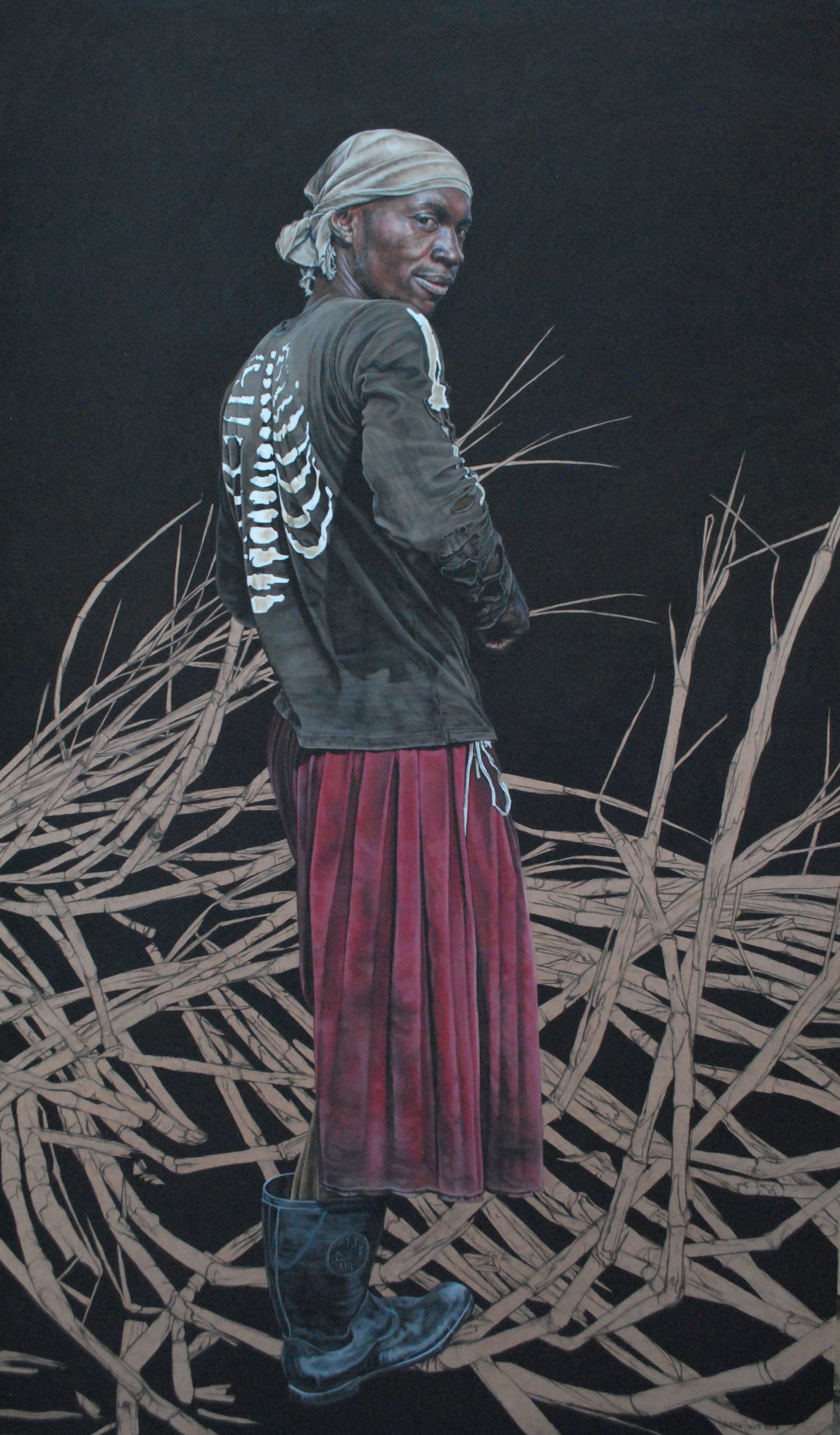 Reaper III

208cm x 122cm

Pastel and charcoal on board