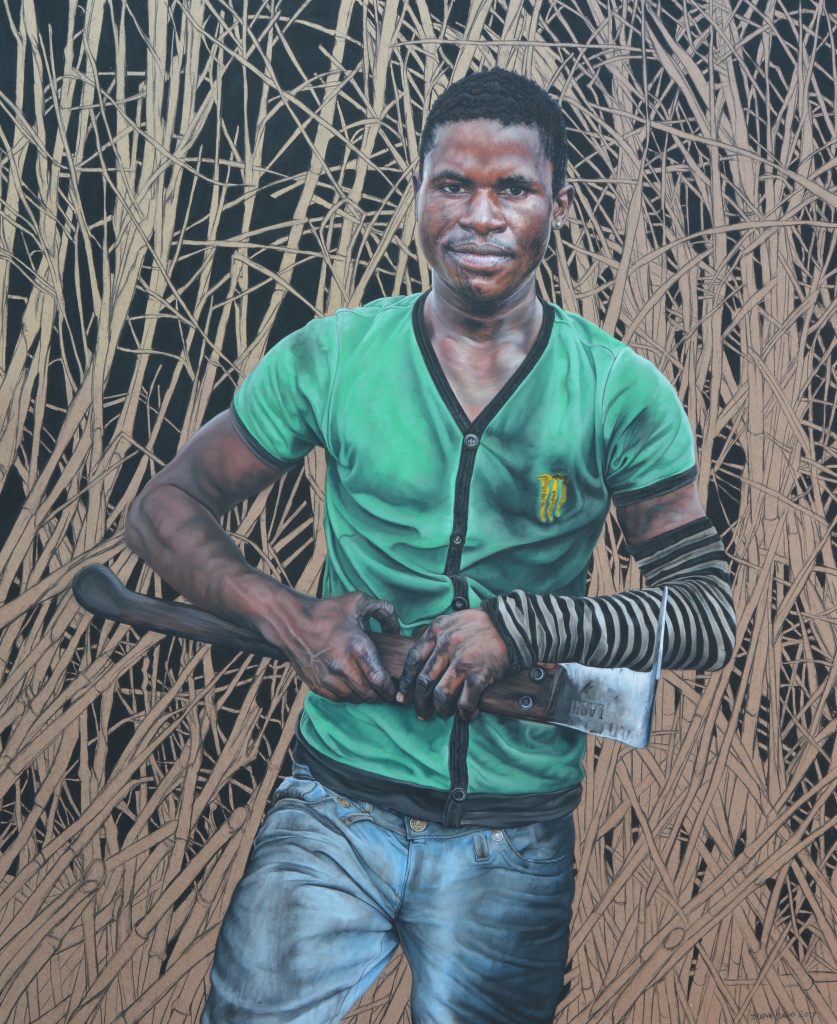 Plantation Worker III

122cm x 100cm

Pastel and charcoal on board