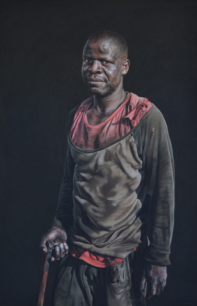 Plantation Worker

122cm x 80cm

Pastel on board