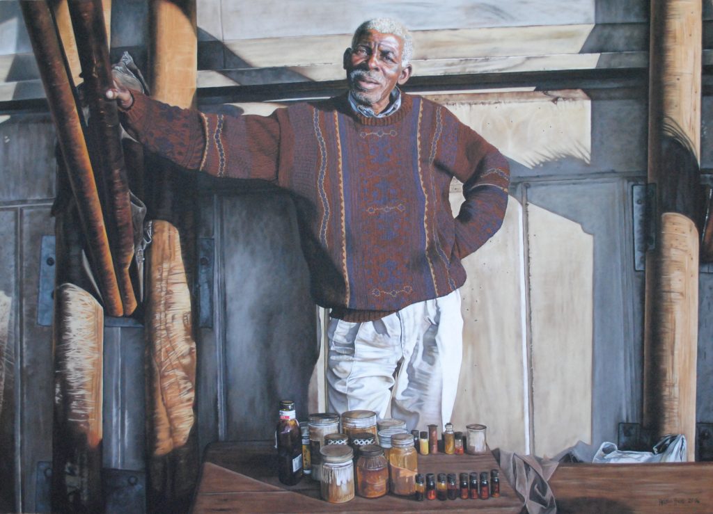 Above Board, 123cm x 170cm, pastel on board