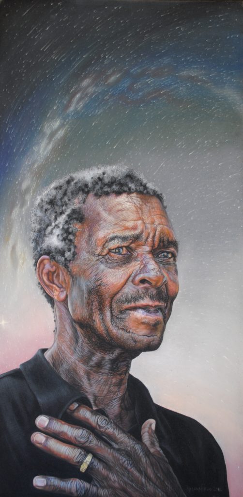 The End of the Beginning, 80cm x 40cm, pastel on board