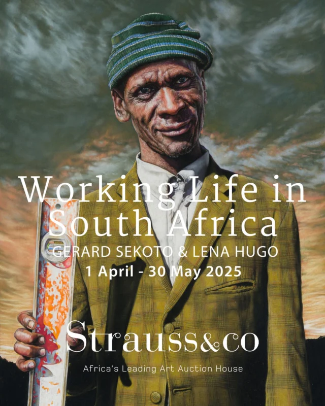 I feel honoured to share the gallery space with legend Gerard Sekoto for this carefully curated exhibition .
There will be a walkabout this coming Wednesday 9 April as well as on the 14th of May. Visit Strauss & Co’s website or go to the link on my profile page to RSVP.

#southafricanartists #legendaryartist #oilandpastel #portraitart #workforce #southafricanworkers